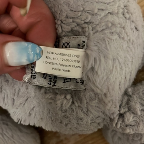 Jellycat Bunny Woodland Gray Well-loved Rabbit Plush Stuffed Animal Bashful - Picture 9 of 11